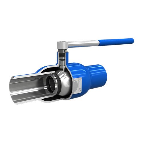 Floating handle type fully welded ball valve