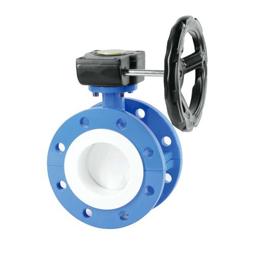 PTFE Lining Butterfly Valve