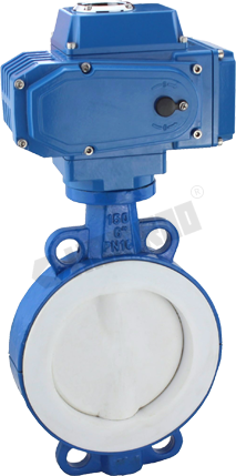 PTFE Lining Butterfly Valve