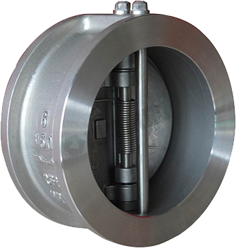 Double - clip check valve