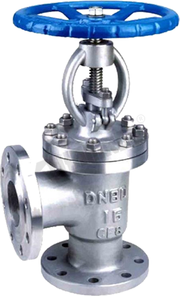 Angle type stop valve