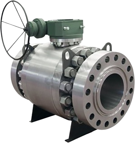 trunnion mounted ball valve