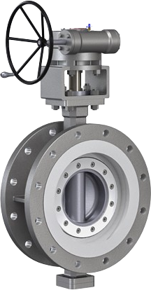 Triple Offset Laminated Seat Butterfly Valve