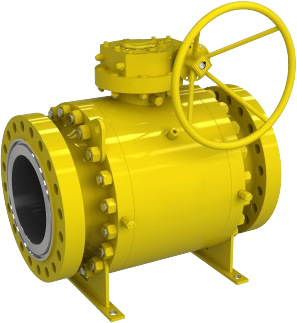 trunnion mounted ball valve