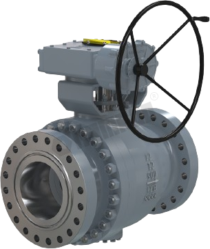 trunnion mounted ball valve