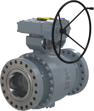 trunnion mounted ball valve