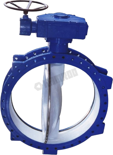 Double eccentric butterfly valve