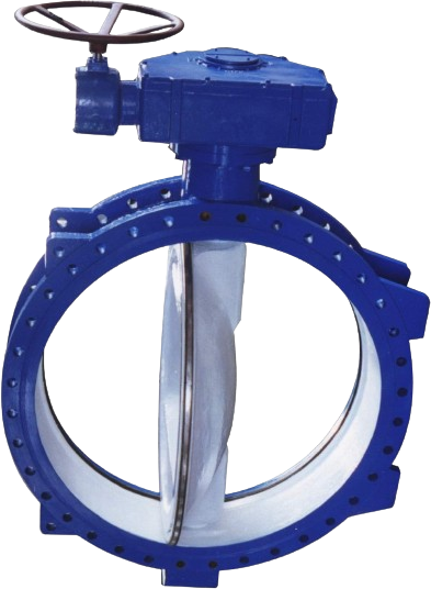 Double eccentric butterfly valve