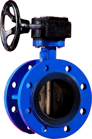 Double eccentric butterfly valve