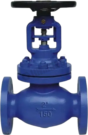 Bellows stop valve