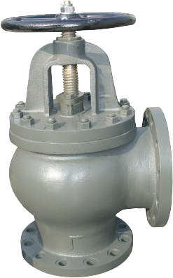 Angle type stop valve