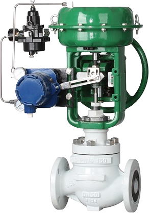 Single seat control valve