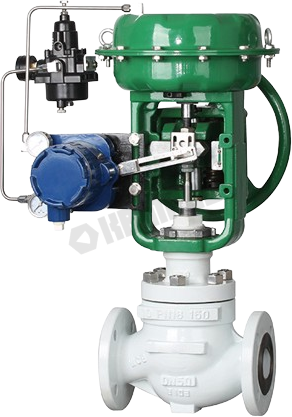 Single seat control valve