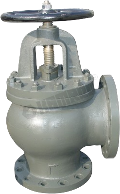 Angle type stop valve