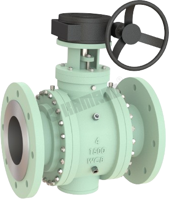 trunnion mounted ball valve