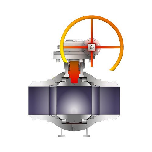 G series ball type fully welded ball valve