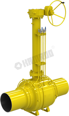 T Series Extended Rod Fully Welded Ball Valve