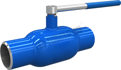 Floating handle type fully welded ball valve